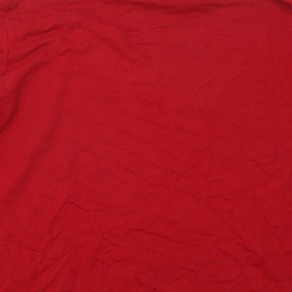 Womens UK Size 18 TIGI Red Pullover Jumper
