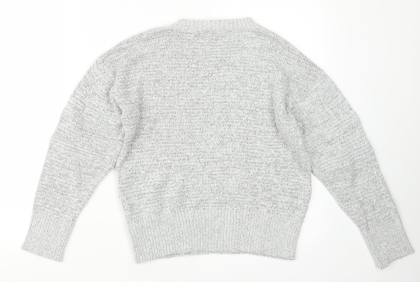 Womens UK Size S Topshop Grey Pullover Jumper