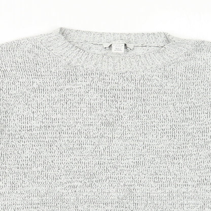 Womens UK Size S Topshop Grey Pullover Jumper