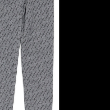 Primark Girls Grey   Carrot Trousers Size 9-10 Years - Be Fearless Pyjama Pants