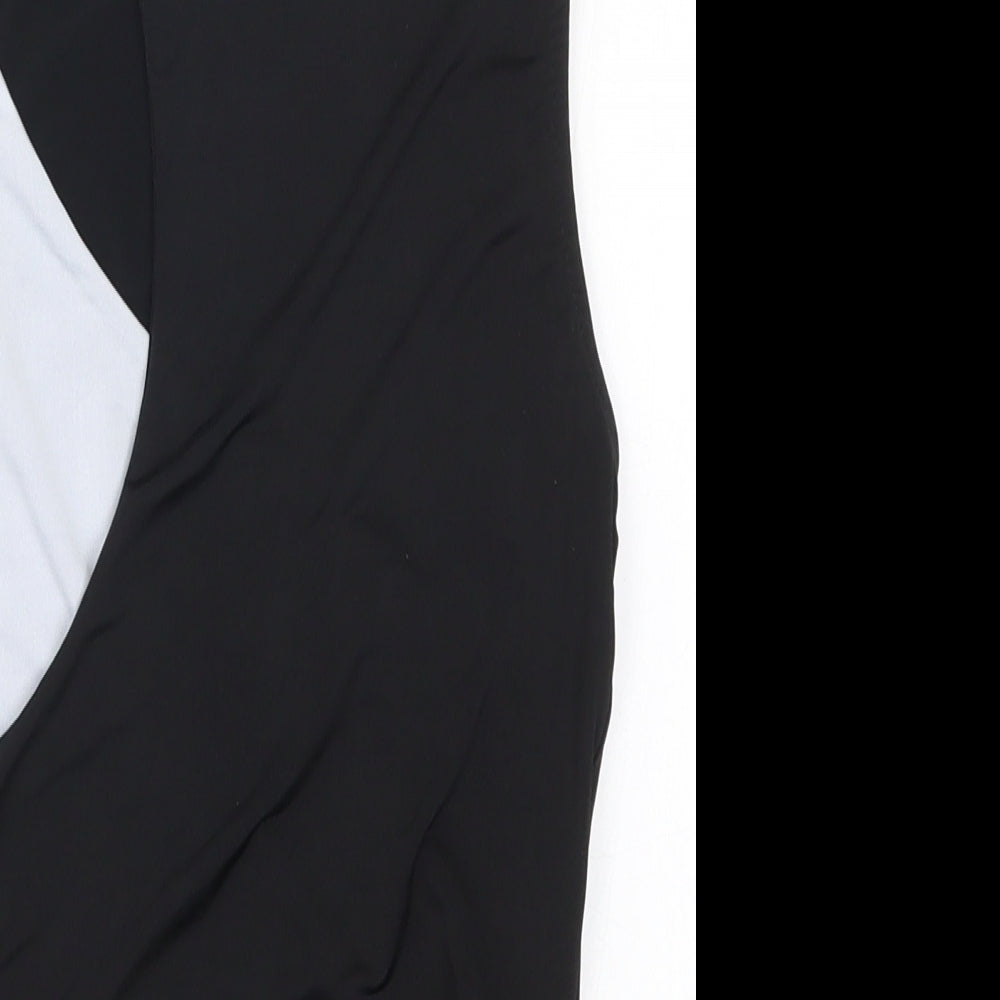 I SAW IT FIRST Womens Black   Bodysuit One-Piece Size 8  - Black and White