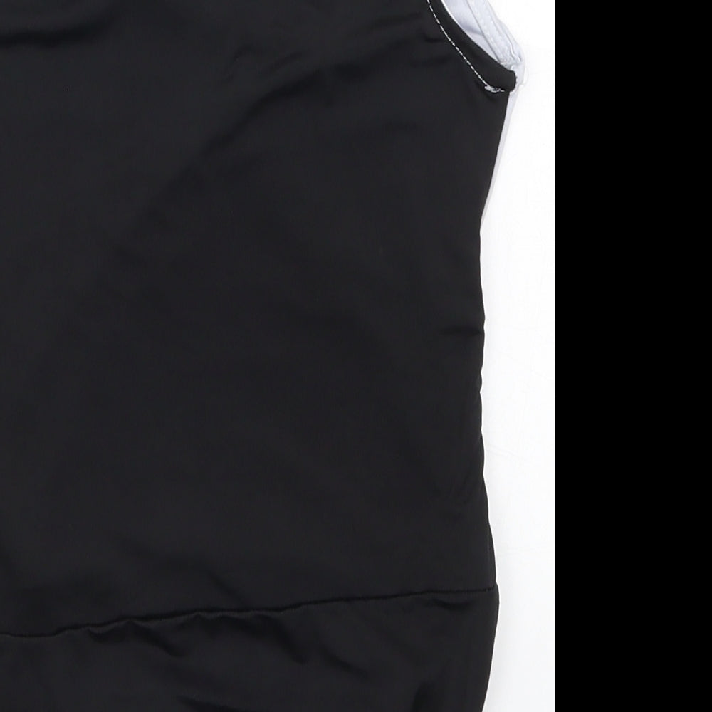 I SAW IT FIRST Womens Black   Bodysuit One-Piece Size 8  - Black and White