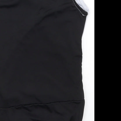 I SAW IT FIRST Womens Black   Bodysuit One-Piece Size 8  - Black and White