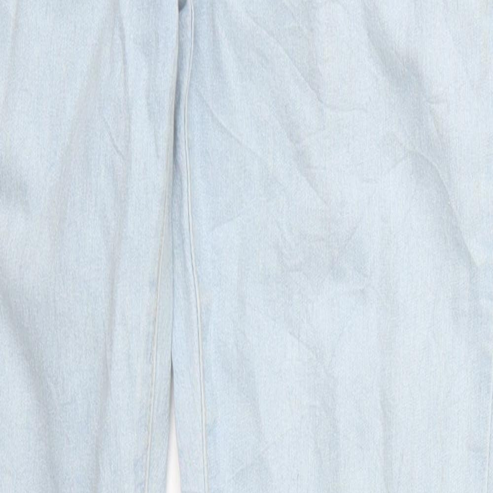 Womens UK Size 12 Preworn Regular Fit Skinny Blue Jeans