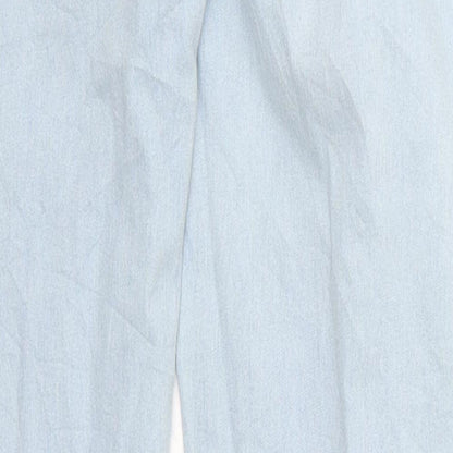 Womens UK Size 12 Preworn Regular Fit Skinny Blue Jeans