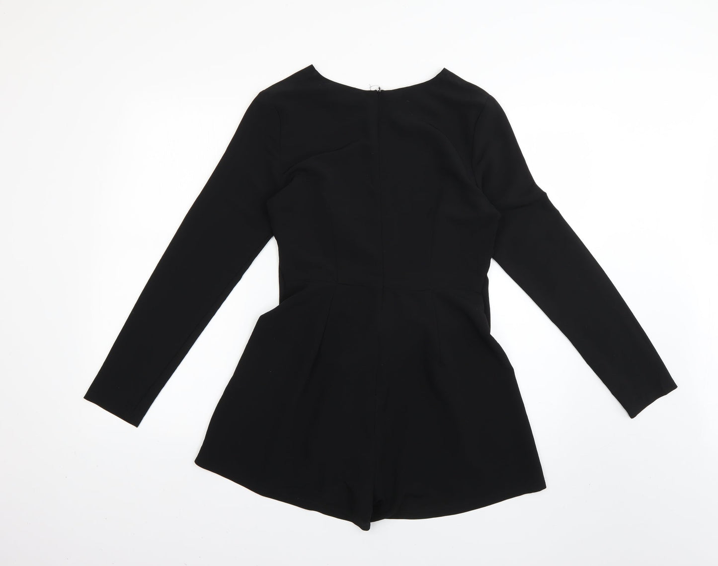 In the Style Womens Black   Playsuit One-Piece Size 8