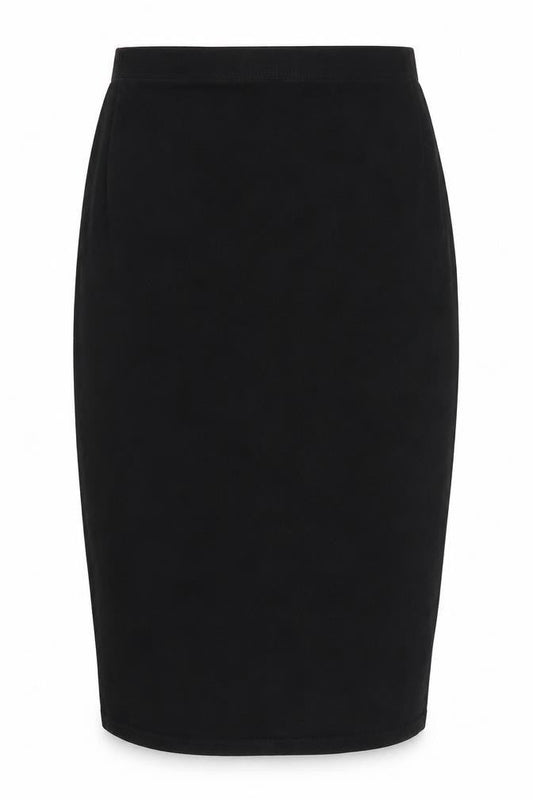 PRETTYLITTLETHING Womens Black   Straight & Pencil Skirt Size 10