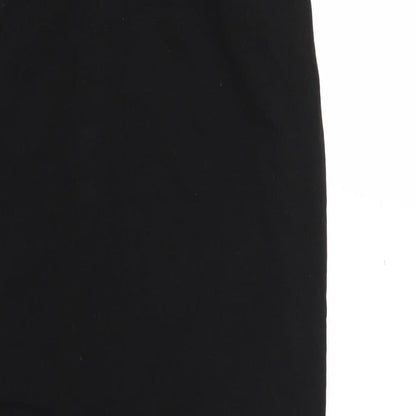 PRETTYLITTLETHING Womens Black   Straight & Pencil Skirt Size 10