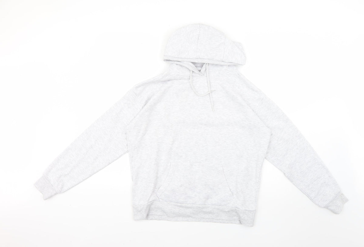 Additional front view of Primark women’s grey pullover hoodie, size UK 10