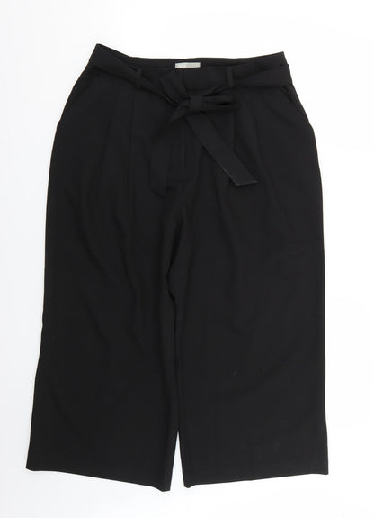 Womens UK Size 16 ASOS Regular Fit  Black Trousers