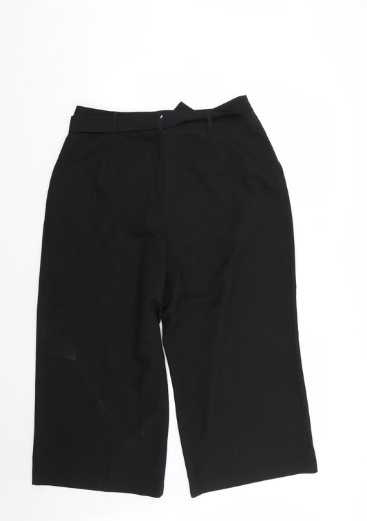 Womens UK Size 16 ASOS Regular Fit  Black Trousers