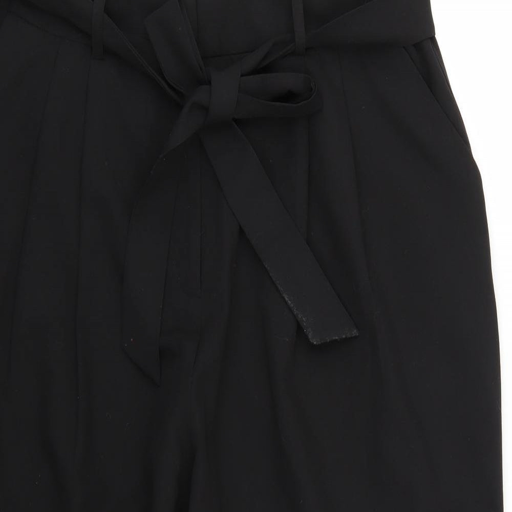 Womens UK Size 16 ASOS Regular Fit  Black Trousers