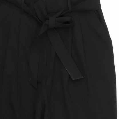 Womens UK Size 16 ASOS Regular Fit  Black Trousers