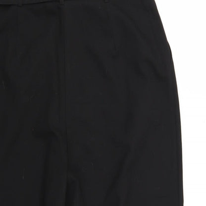 Womens UK Size 16 ASOS Regular Fit  Black Trousers
