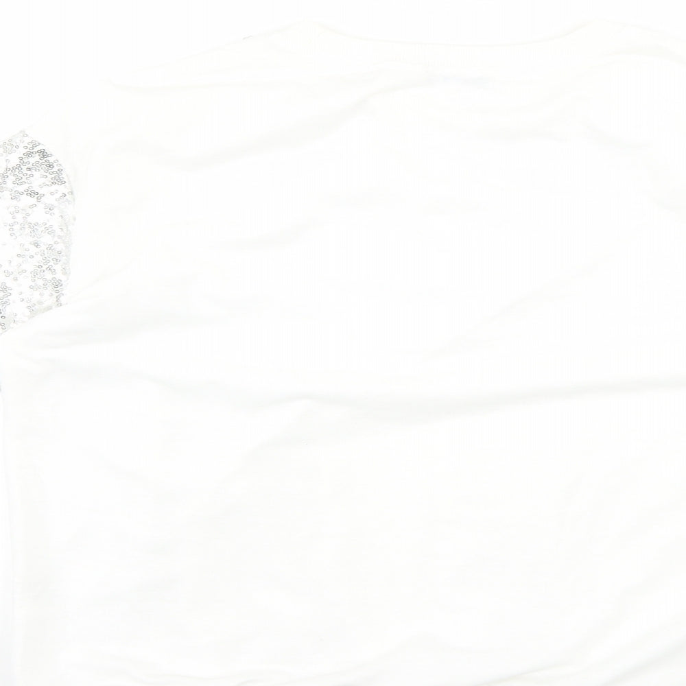 SheIn Womens Silver   Pullover Jumper Size M