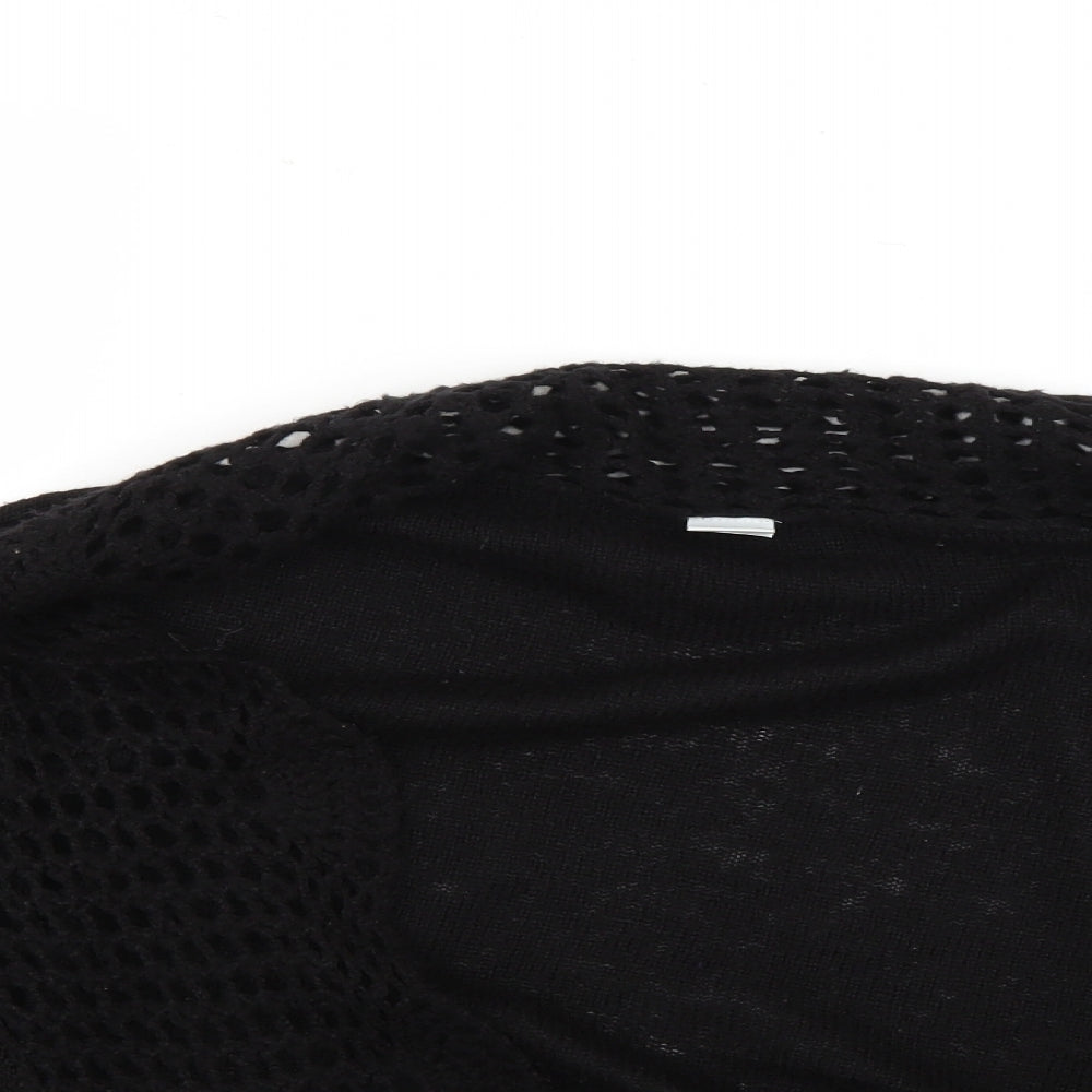 Womens UK Size M New Look Black Pullover Jumper
