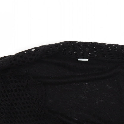 Womens UK Size M New Look Black Pullover Jumper