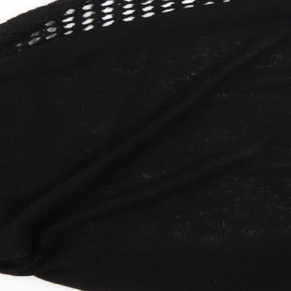 Womens UK Size M New Look Black Pullover Jumper
