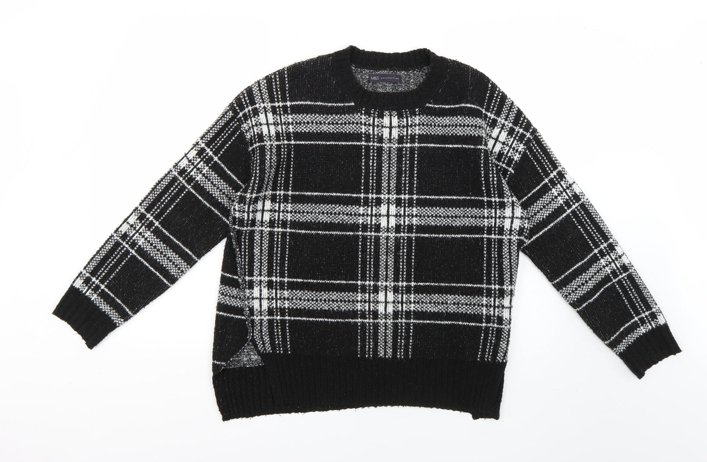 Womens UK Size M Marks and Spencer Multicoloured Pullover Jumper