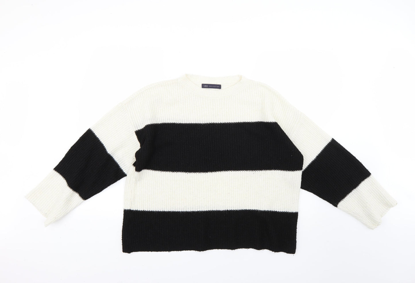 Womens UK Size M Marks and Spencer Multicoloured Pullover Jumper