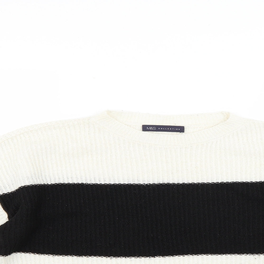 Womens UK Size M Marks and Spencer Multicoloured Pullover Jumper