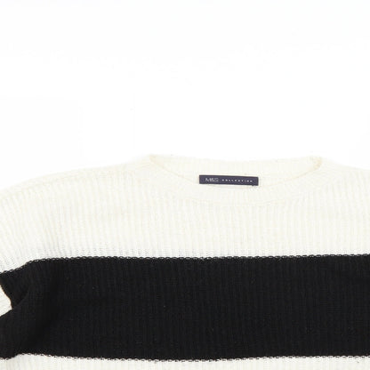 Womens UK Size M Marks and Spencer Multicoloured Pullover Jumper