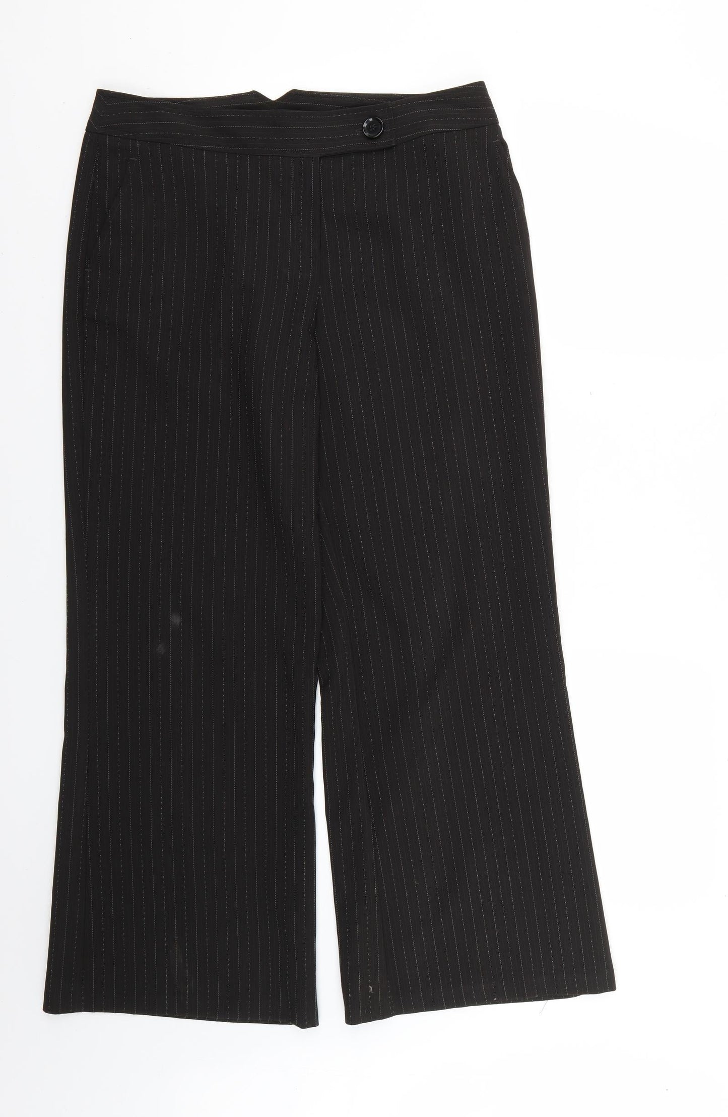 Womens UK Size 12 evie Regular Fit  Black Trousers