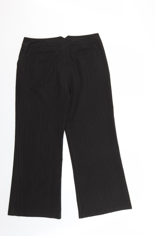 Womens UK Size 12 evie Regular Fit  Black Trousers