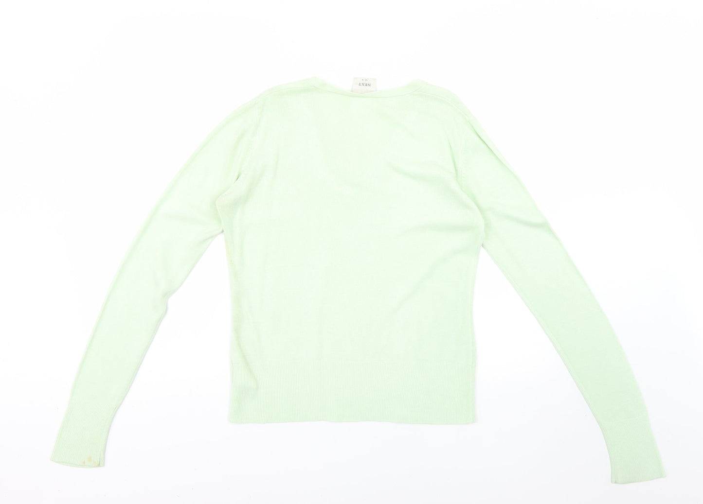 Womens UK Size 10 NEXT Green Pullover Jumper