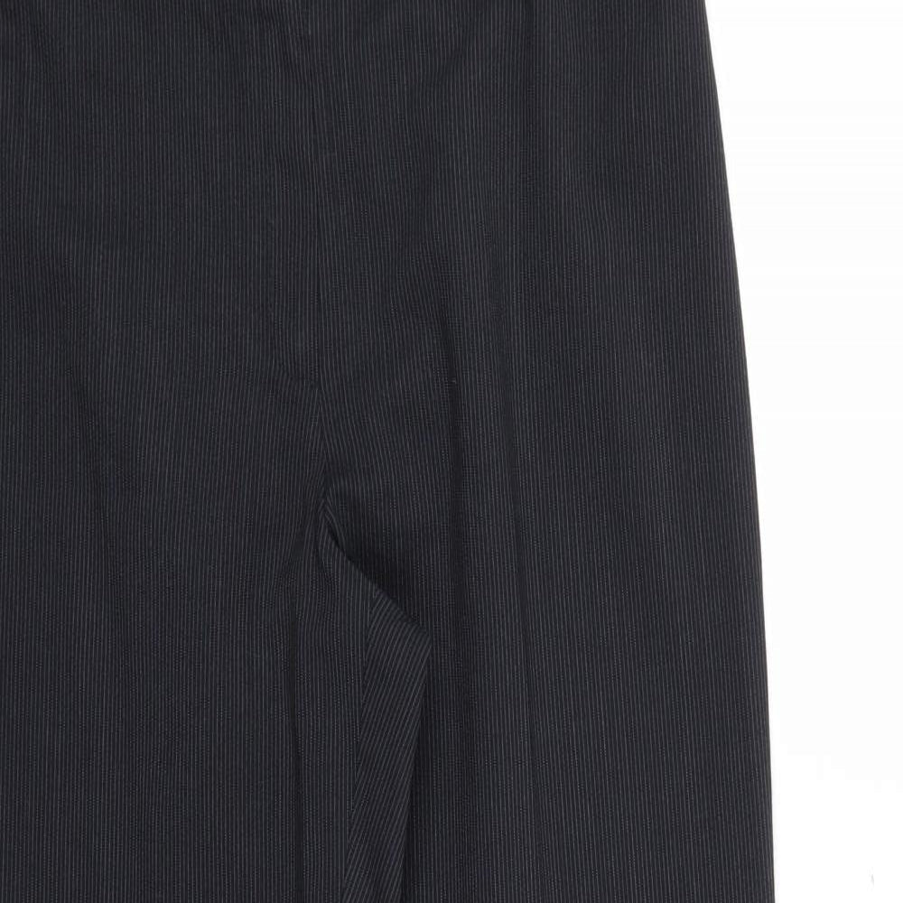 Womens UK Size 12 NEXT Regular Fit  Black Trousers