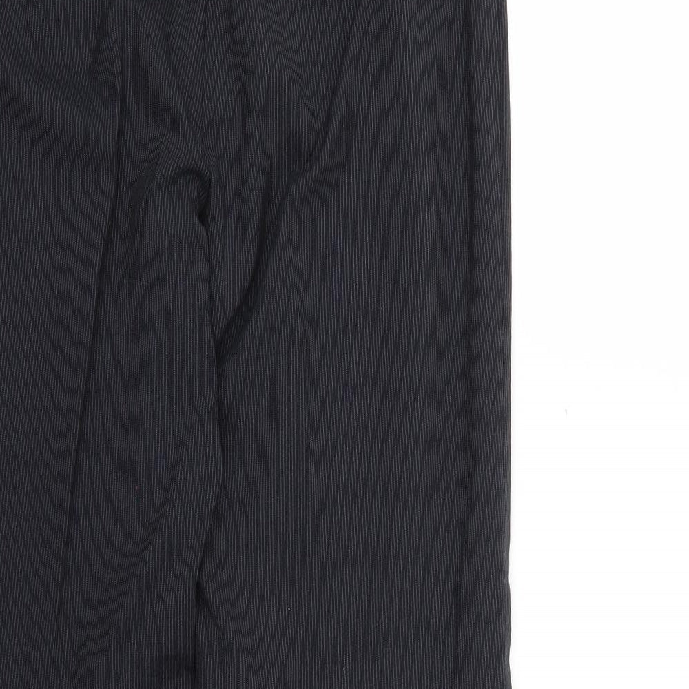 Womens UK Size 12 NEXT Regular Fit  Black Trousers