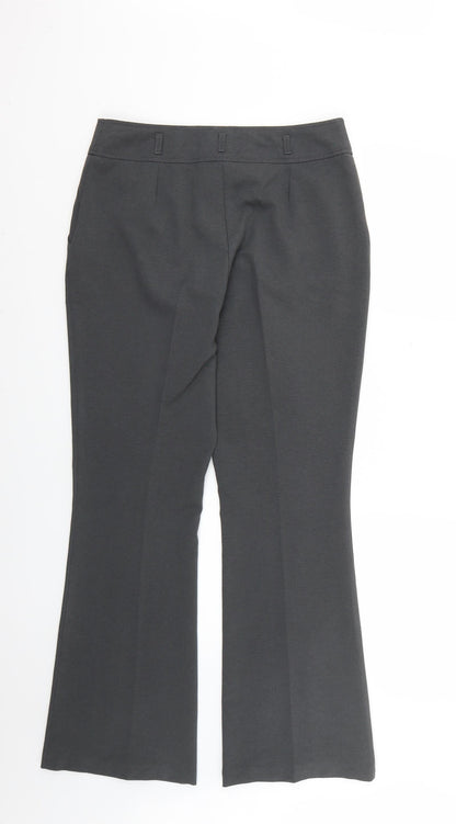 evie Womens Grey   Trousers  Size 10 L28 in