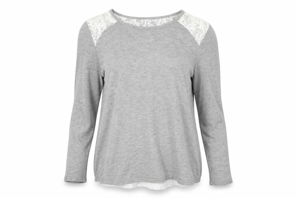 Womens UK Size 14 Dorothy Perkins Grey Pullover Jumper