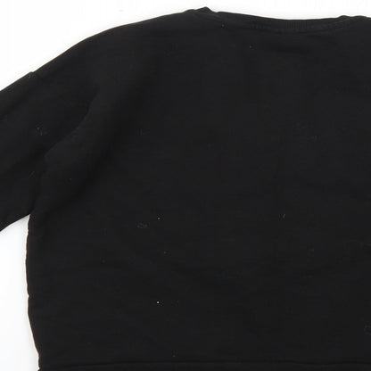 George Girls Black   Pullover Jumper Size 11-12 Years