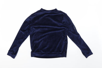 George Girls Blue Solid  Top Pyjama Top Size 10-11 Years