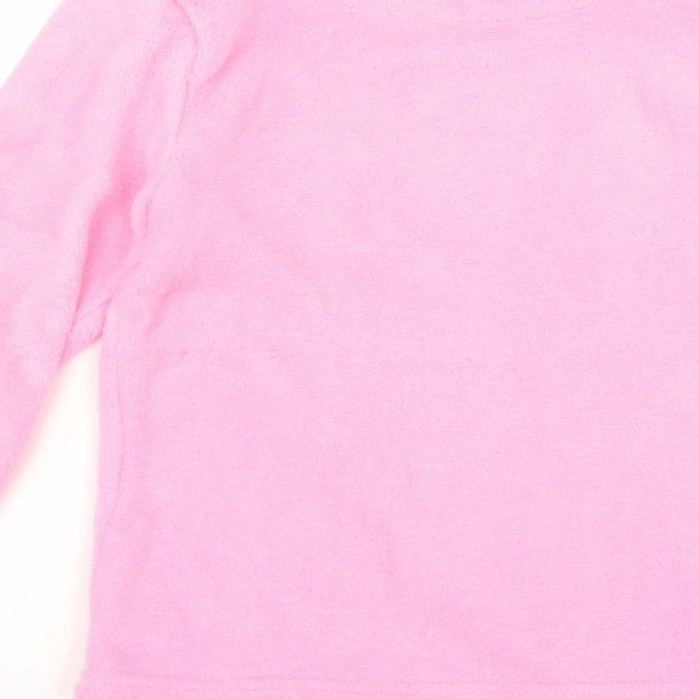 i believe in unicorns Womens Pink Geometric  Top Pyjama Top Size 8