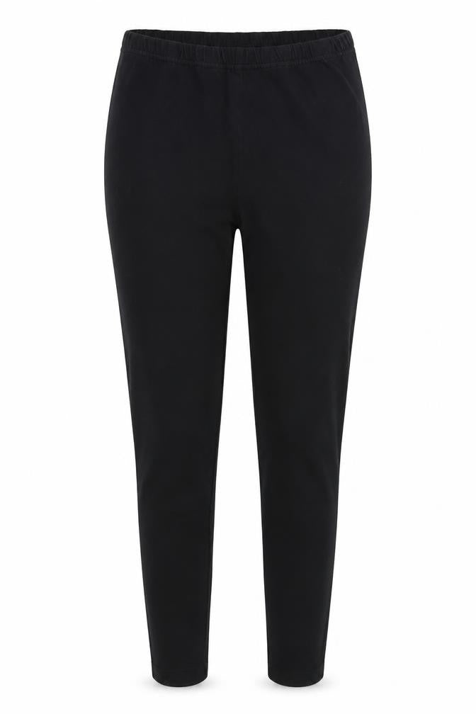 Front view of Select women’s black jegging leggings, size UK 10, 25-inch leg