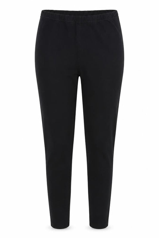 Front view of Select women’s black jegging leggings, size UK 10, 25-inch leg