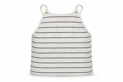 Womens UK Size 14 New Look White Cropped Tank