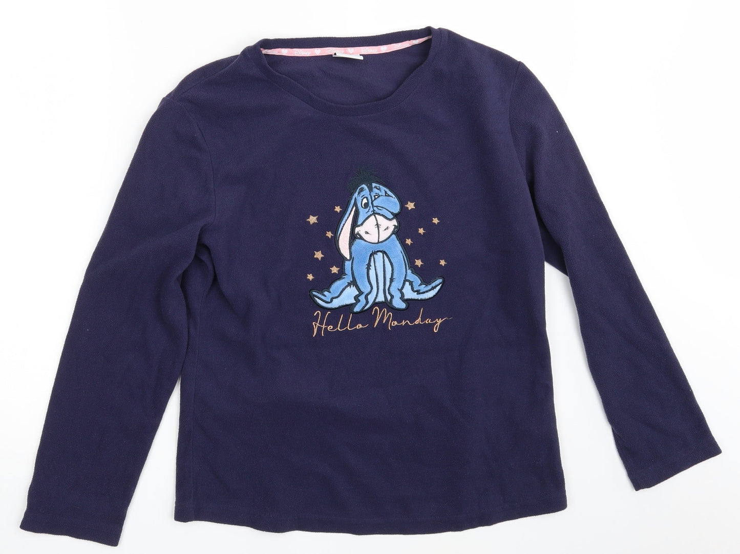 Womens UK Size S Disney Blue Pullover Jumper