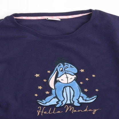 Womens UK Size S Disney Blue Pullover Jumper