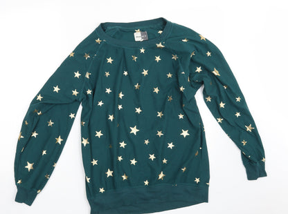 Womens UK Size S NEXT Green Pullover Jumper