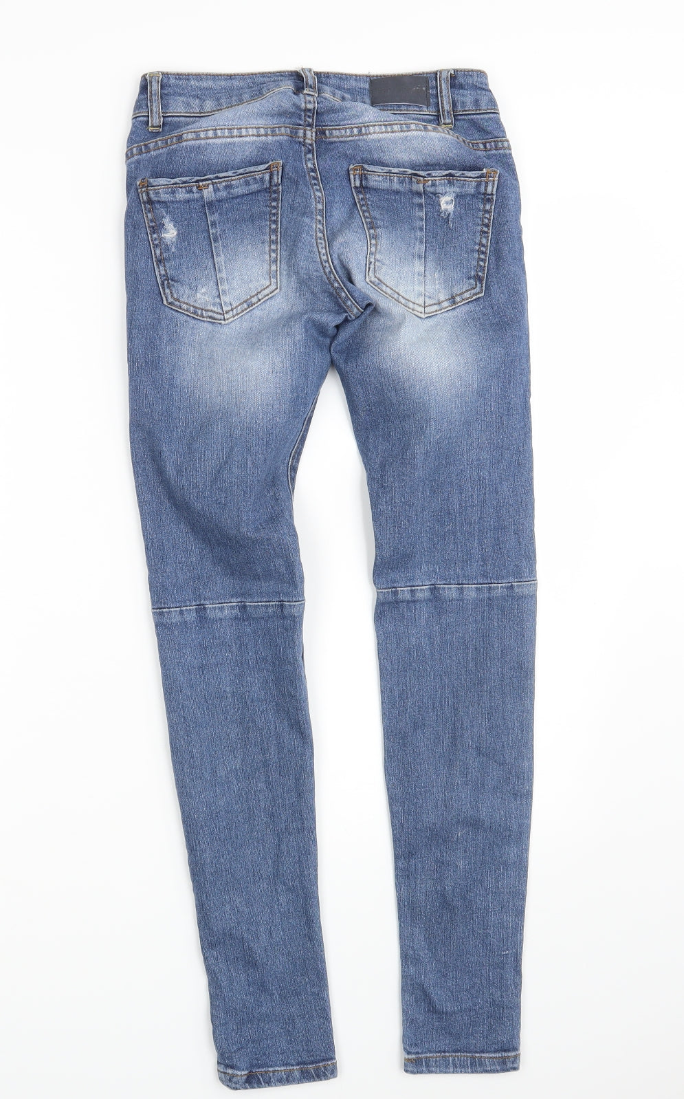 Pull & Bear  Womens Blue  Denim Skinny Jeans Size 26 in L29 in