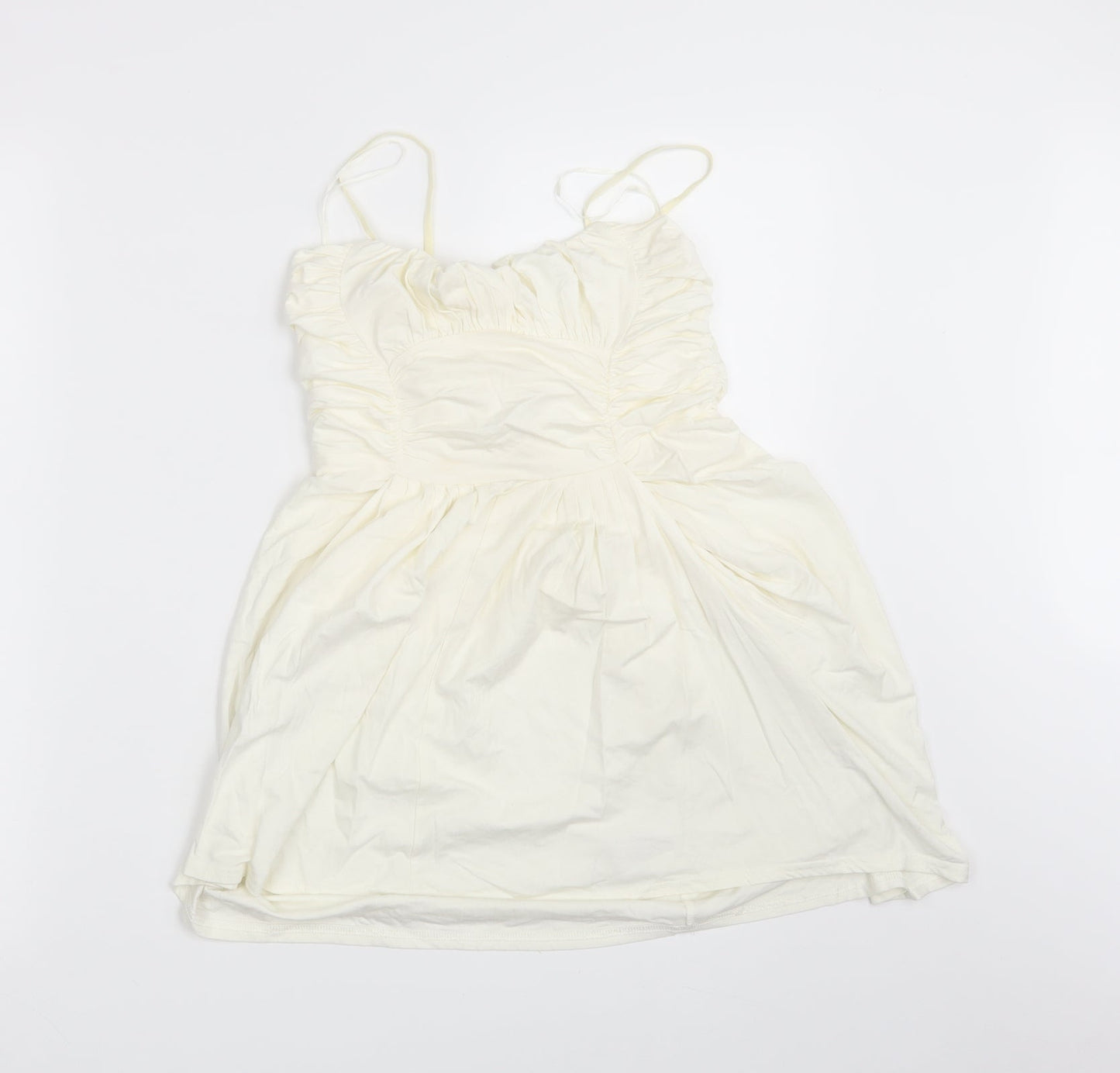 River Island Womens Ivory   Fit & Flare  Size 8