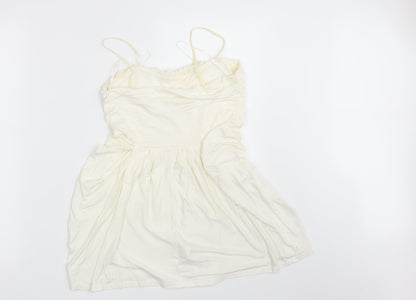 River Island Womens Ivory   Fit & Flare  Size 8
