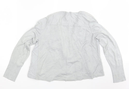 Womens UK Size 16 Per Una Grey Jacket