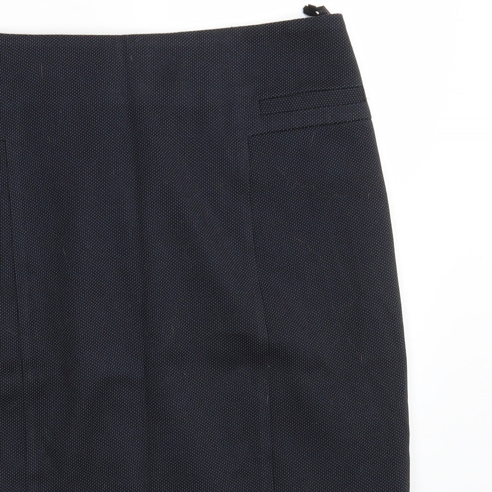 M&S Womens Blue   Straight & Pencil Set Size 14