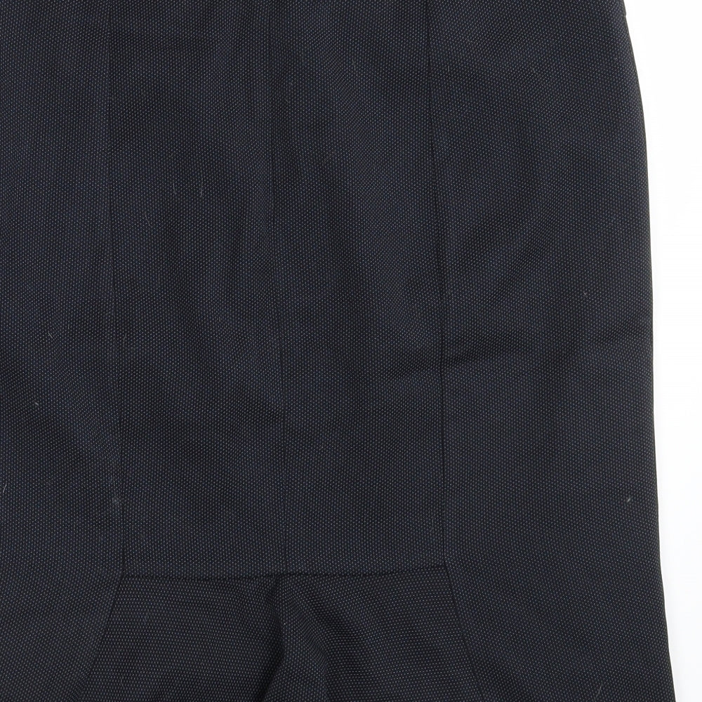 M&S Womens Blue   Straight & Pencil Set Size 14