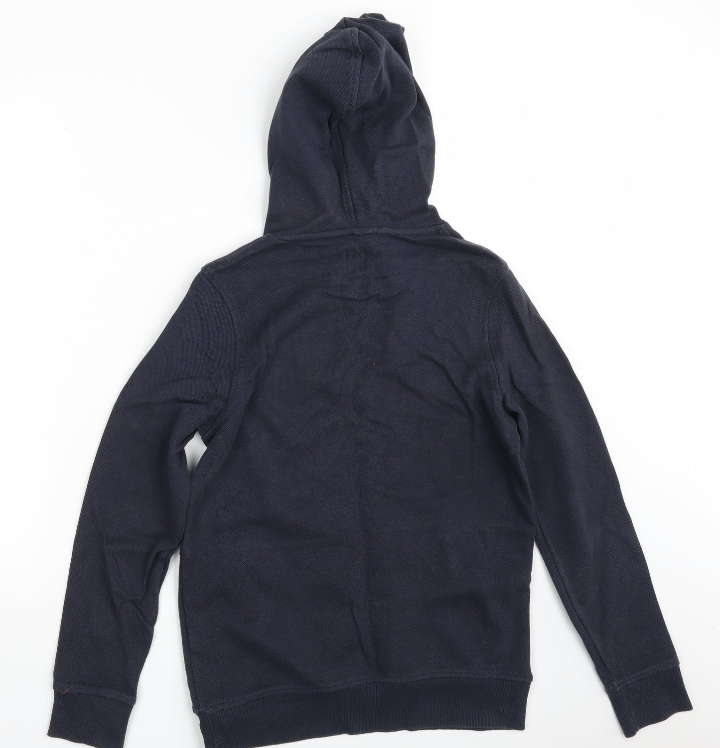 Mens UK Size S River Island Blue Pullover Hoodie