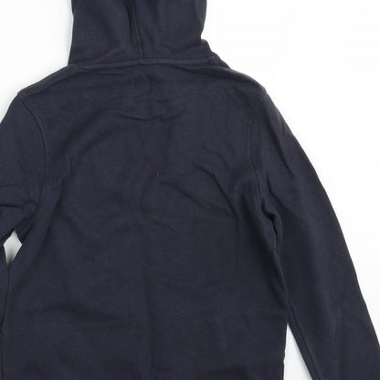 Mens UK Size S River Island Blue Pullover Hoodie